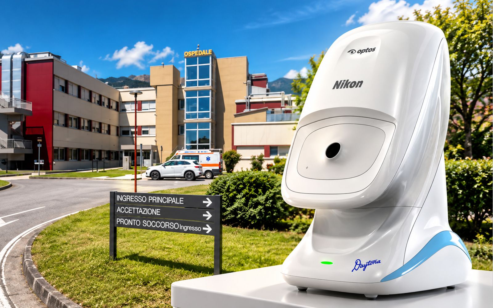 Ambulatorio oculistico dell'Ospedale di Esine